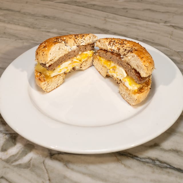 Bagel Sandwich.
