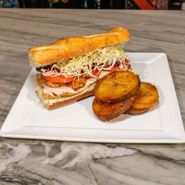 Chicken Baguette Sandwich.