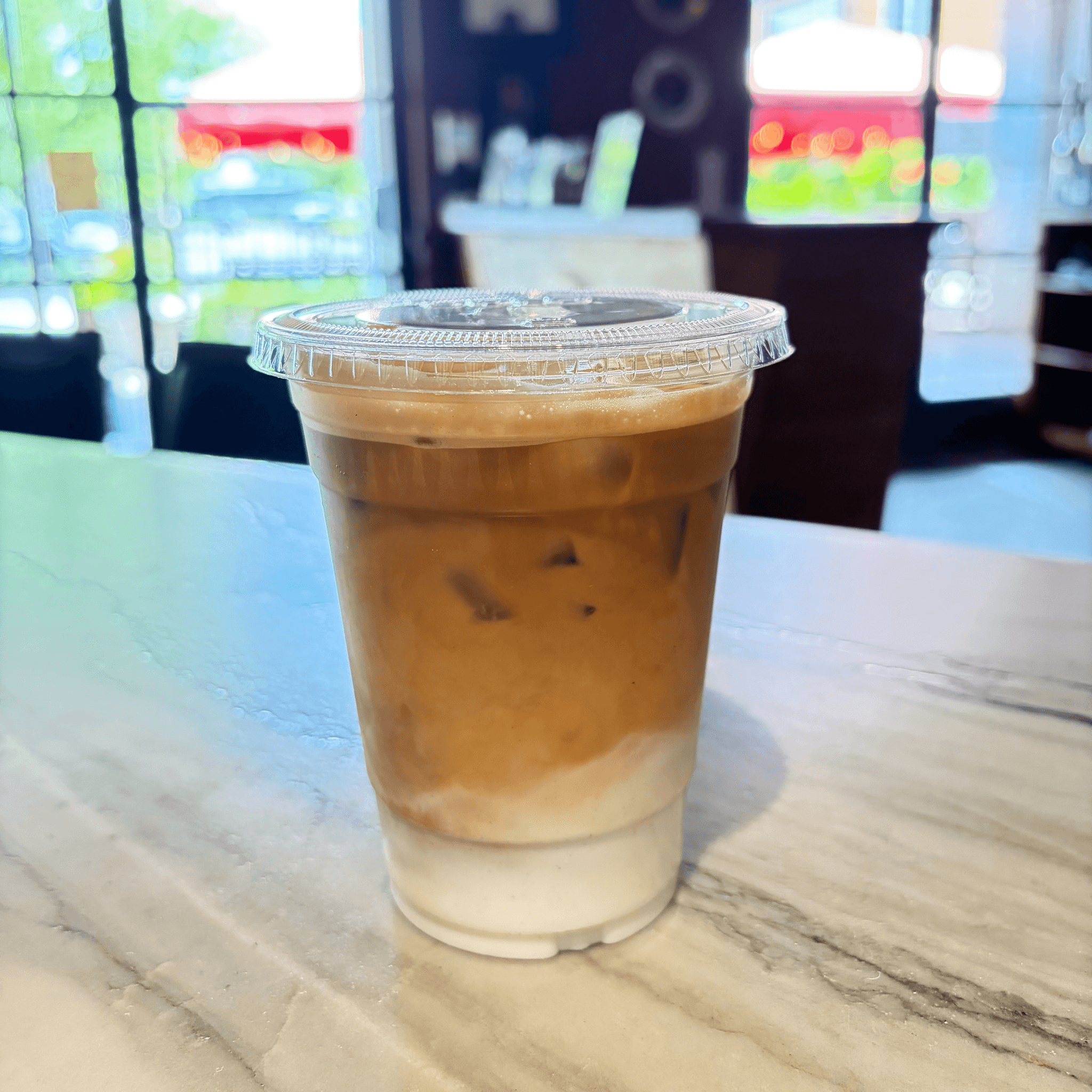 Brown Sugar Buzz Iced Coffee.