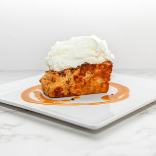 Cracked Pepper Bread Pudding