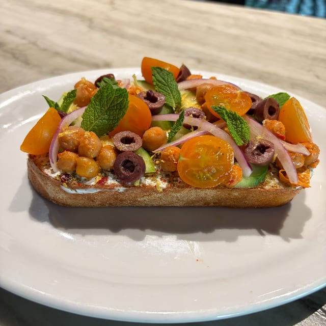 Labneh Toast.